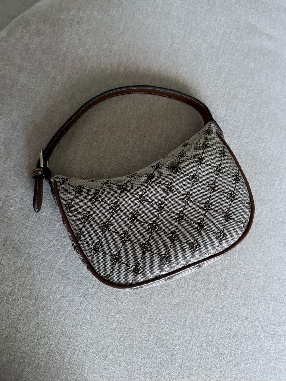 Mango Monogram Shoulder Bag - Picture 7 of 11